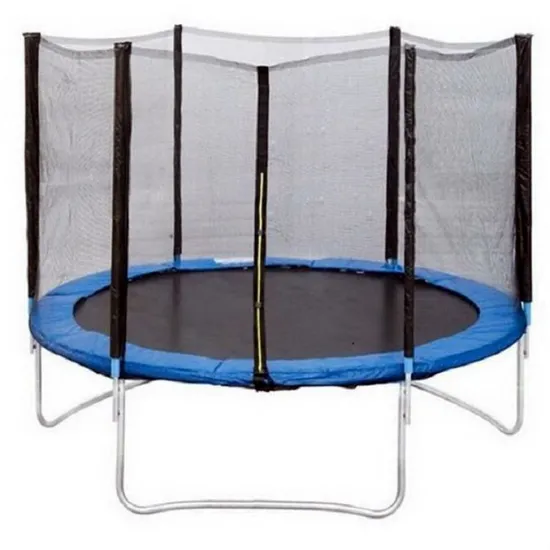Trampolín redondo para exteriores de 10 pies de alta calidad Nanjian con recinto